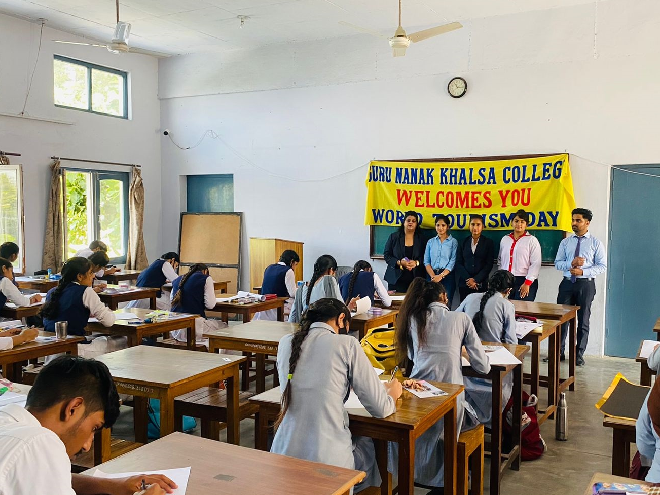 World Tourism Day Celebration- Guru Nanak Khalsa College, Karnal