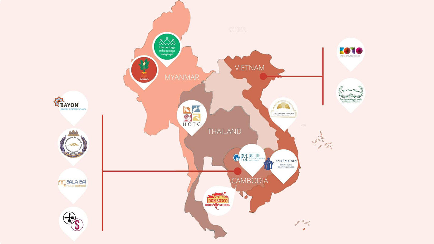 Mekong Region Map