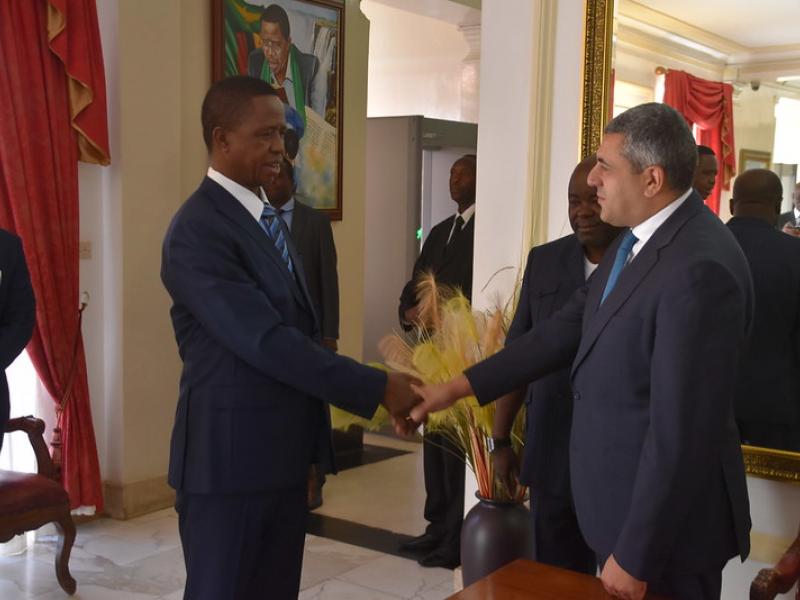Official visit to Zambia