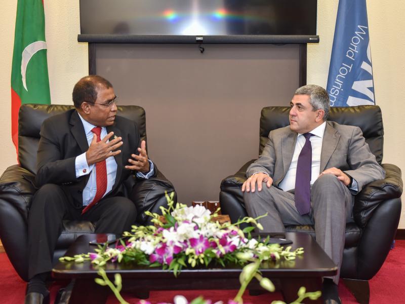 Bilateral Meeting Maldives Minister and UNWTO SG_15th ETP Maldives