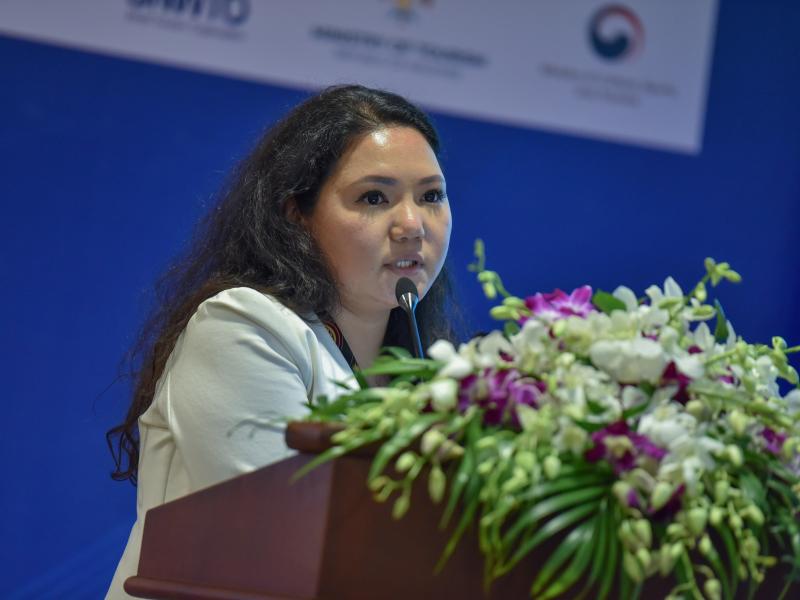 Mongolia: Ms. Oyunshur Zandansuren, Officer of Domestic Tourism and Infrastructure, Tourism Policy Coordination, Ministry of Environment and Tourism 1