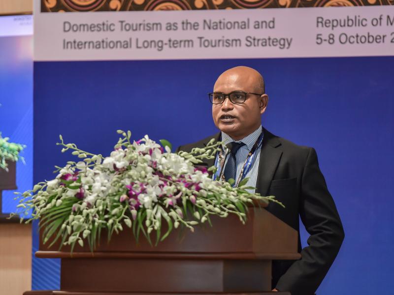 Maldives: Mr. Najmulla Shareef, Project officer, Ministry of Tourism 1