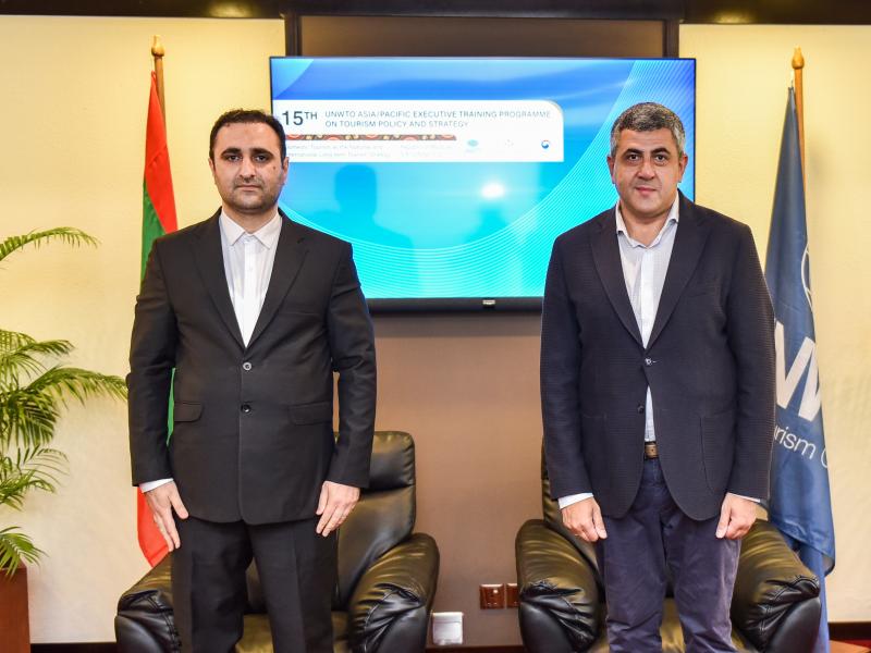 Bilateral Meeting Iran and UNWTO_15th ETP_Maldives