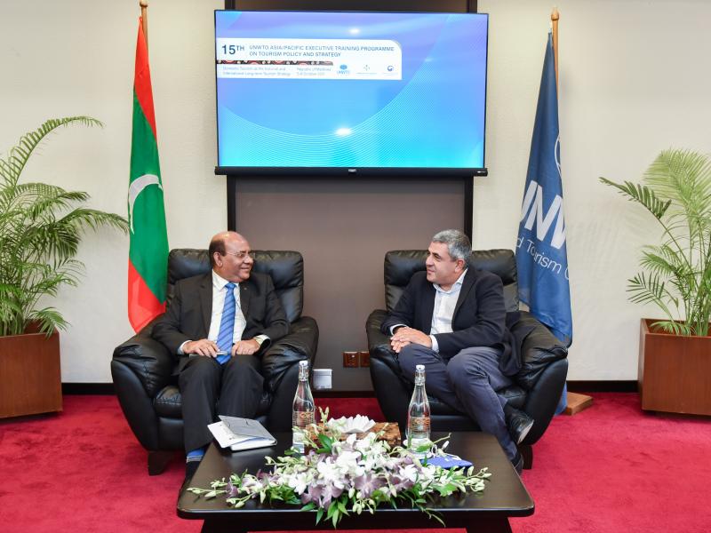 Bilateral Meeting Bangladesh and UNWTO_15th ETP_Maldives