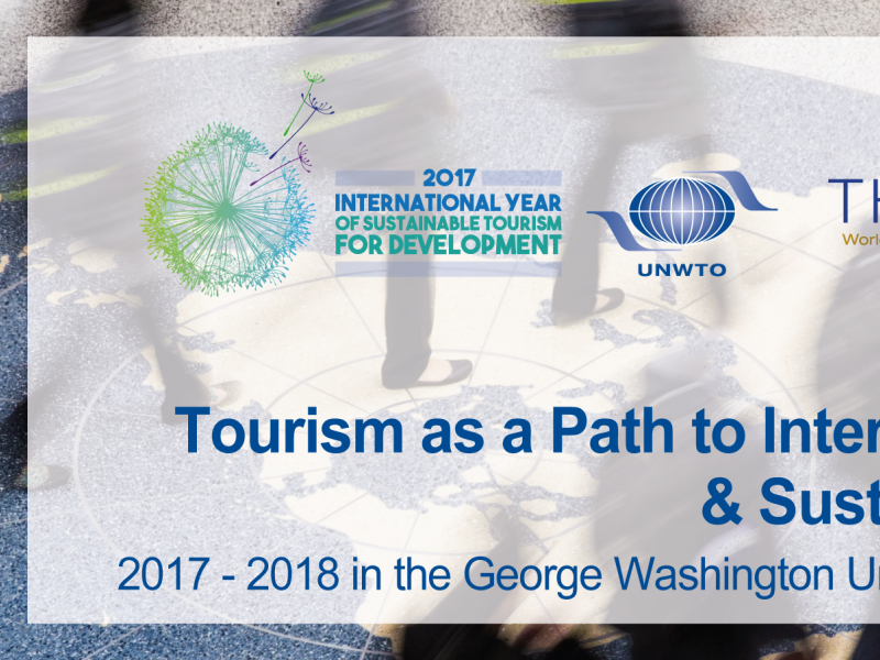 Unwto Gwu University Online Course On Tourism As A Path To